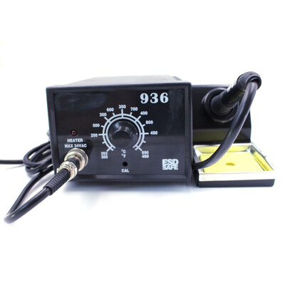 

Soldering Electric Iron ESD Adjustable Constant Temperature Antistatic Solder Rework Repair Station 936 55W 220V EU