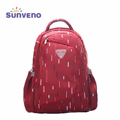 

Sunveno High-Capacity Fashion Women Backpack Waterproof Zipper Bag for Student School Bag Laptop Backpacks
