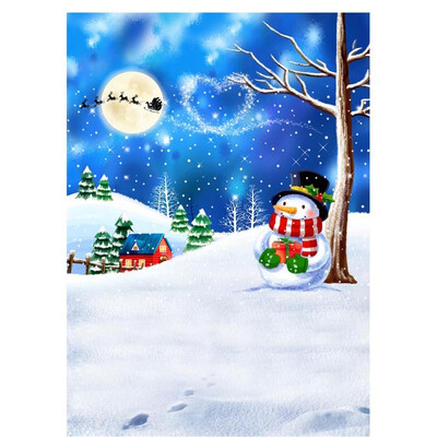 

Sweet Christmas Photo Backdrop 57FT Vinyl Fabric Cloth Digital Printing Photo Background s-1007