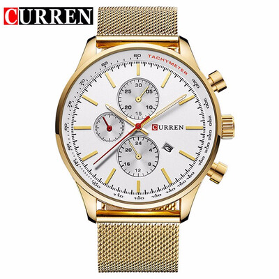 

CURREN Watch Men Fashion Casual Full Sports Watches Relogio Masculino Business relojes Quartz watch 8227
