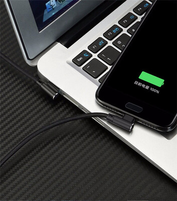 

Elbow 90 degree For Xiaomi mi8 Type C cable one plus 6 Double-sided Plug Data USB Cable Fast Charging for Samsung A8 s9