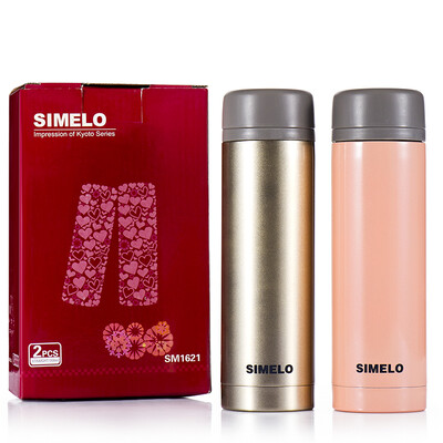 

Jingdong Supermarket SIMELO impression Kyoto series of cars happy couple on the cup 500ml 350ml elegant red