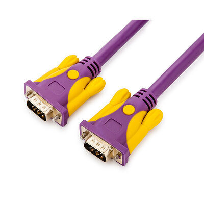 

Jinghua (JH) 0226 VGA разъем высокой четкости HD двойное магнитное кольцо 3 +9 core TV видео кабель компьютер монитор проектор разъем сигнал устройство данных 25 метров