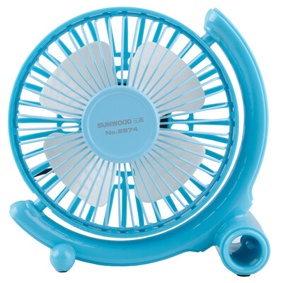 

Miki SUNWOOD 9974 360 ° rotating mini fan blue