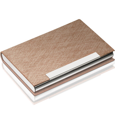 

Excellent (UHOO) 6606 business card holder romantic powder silk grain 1 / box large capacity card case