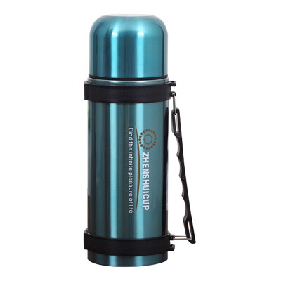 

UpperX 1200ML Stainless Steel Vacuum Bottle Thermos Bottle Water Bottle Travel Cup for Outdoor Sports Camping Trip Blue