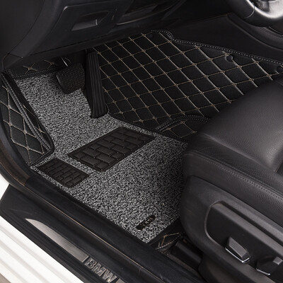

O beautiful AYM full surrounded by wire ring car mat Toyota RAV4 dedicated elegant black gray