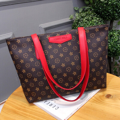 

Womens bag 2018 new presbyopia shoulder bag big fashion handbags casual shopping bag trend pu handbags