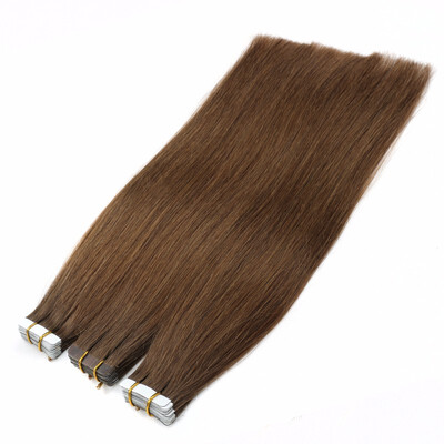 

Bhf Hair Double Drawn Virgin Remy Russian Cuticle Hair Natural Invisible Tape Hair Extensions 20PcsPack