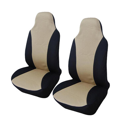 

KAWOSEN 2PCS Front Car Seat Cover 5 Colour Universal Fit for lada Honda Toyota Seat Covers Car Styling