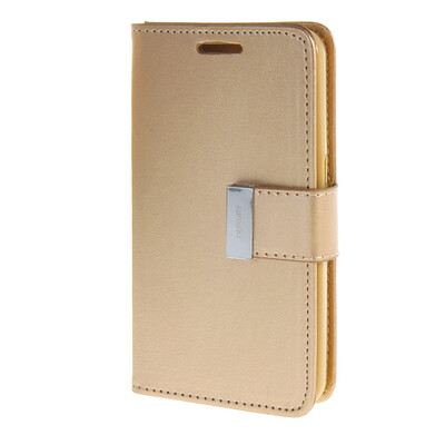 

MOONCASE чехол для Samsung Galaxy Core 2 II Duos G355H Flip Leather Wallet Card Slot Bracket Back Cover Gold
