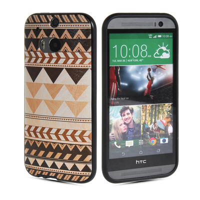 

MOONCASE Акварель Искусство Мягкие гибкие силиконовый гель ТПУ Оболочка задняя крышка чехол для HTC One M8