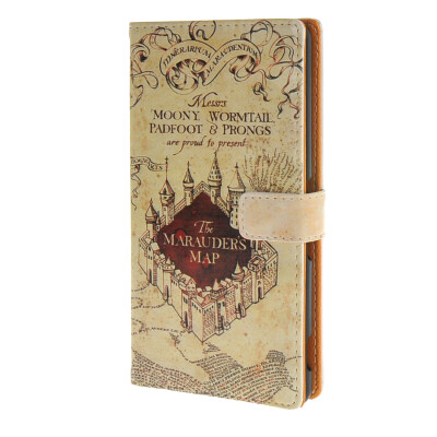 

MOONCASE Case for Sony Xperia M4 Case Castle pattern Leather Flip Wallet Card Holder with Kickstand Back Case Cover A04
