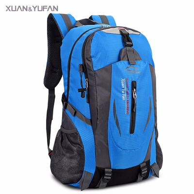 

Xuanyufan Outdoor Hiking Lightweight 35L Water-resistant Travel Backpack 2 large zippered compartments&additional pockets
