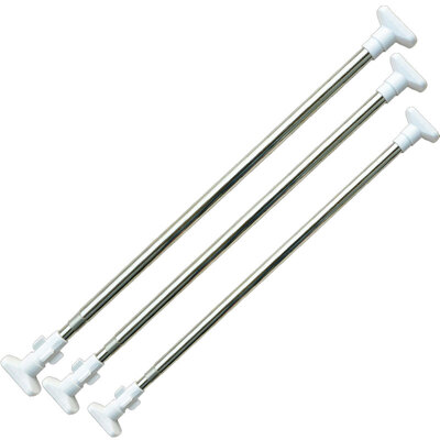 

Bingyou shower curtain rod free punching retractable stainless steel bathroom closet hanging curtain rod 110-200cm