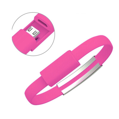 

firstseller micro - USB - кабеля зарядного устройства, данные субтитры: браслет для Apple iPhone и Android