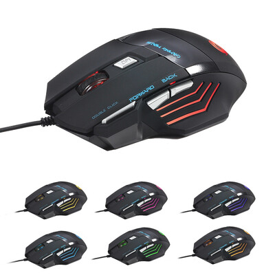

JWFY Профессиональные 7 Кнопки 5500 DPI Wired Gaming Mouse для LOL CF