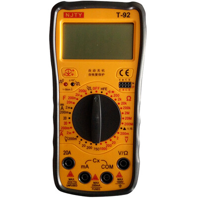 

Chuan Yu T33 anti-burning digital mini digital multimeter