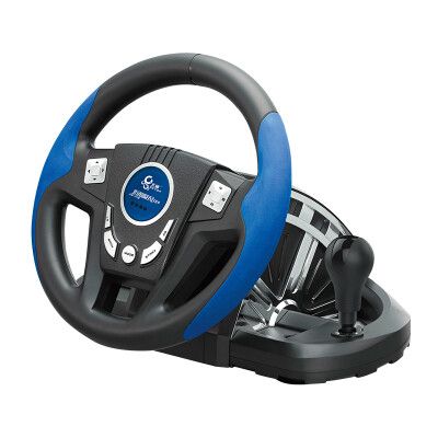 

Betop BTP-3189 Shun Feng189 Game Steering Wheel Wired Vibration PCPS3 Universal