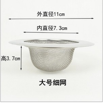 

Cntomlv hot sale Stainless Steel Round Floor Drain Kitchen Sink Filter Sewer Drain Hair Colanders & Strainers Filter Bathroom Sink