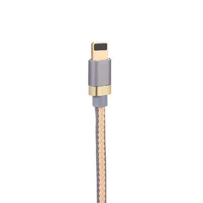 

Micro USB Cable 4ft Zinc Alloy Shell Nylon Braided Adapter for iphone