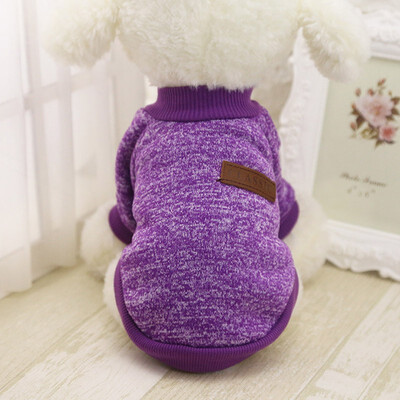 

LetsKeep Pet lovely puppy hoodies short sleeve dog cat pullover Dogs sweater clothes for small dogs like chihuahua