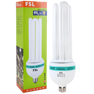 

Foshan Lighting (FSL) энергосберегающие лампы мощные 85W большой винт рот E27 мастерская завод освещение дневной свет