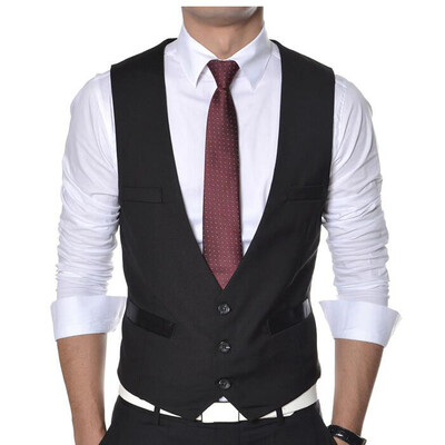 

Zogaa New Mens Vest Slim Pure Color