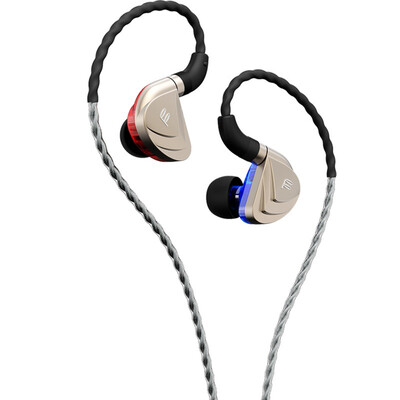 

Fidue A83 Reference Level 3 Unit Mixed Ring Iron Earphone Champagne Gold