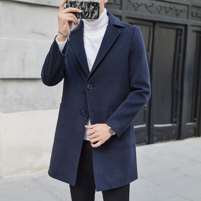 

Double thick long&medium wool double-faced coat