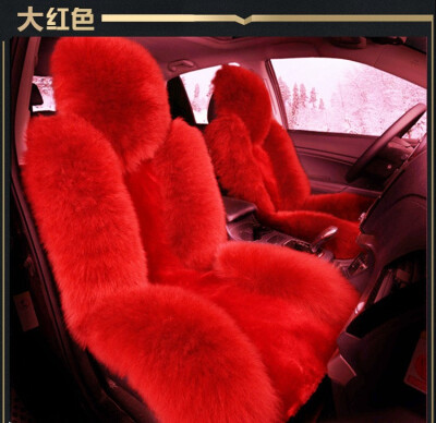 

TO YOUR TASTE auto accessories universal winter top wool car seat cushions covers for Jeep Grand Cherokee wrangler commander warm