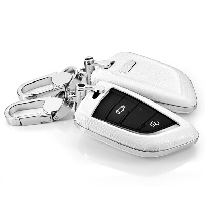 

SAIBON BMW key bag BMW new 5 series key bag leather protective case key ring men&women