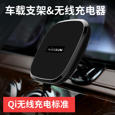 

Nexus Car Wireless Charger Mobile Phone Stand Deck Paste Apple iPhoneX8 Samsung Android QI Wireless Charge II Generation C Black