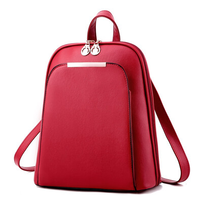 

2018 New Winter Ladies Leisure Backpack Institute Wind Fashion Travel Bag Shoulder Bag Womens Korean Version