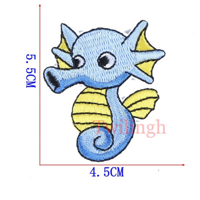 

twilingh Patches Sewing Iron-On Accessories Colorful Embroidered Sequined Patches For Clothing