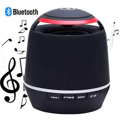 

Portable Mini Bluetooth Speaker Super Bass Stereo Wireless Speakers Handsfree Loud Speaker FM Radio With TF Card Computer Speakers