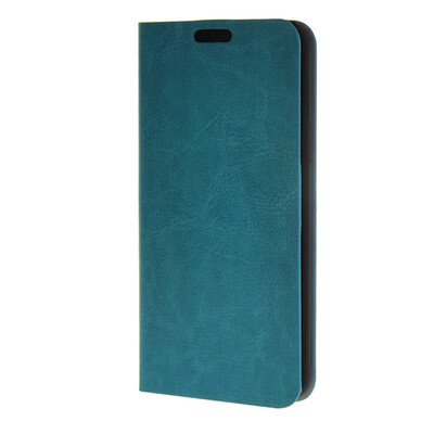 

MOONCASE Classical Folio Book Style Leather Wallet Flip Card Slot Bracket Back Case Cover for Samsung Galaxy A8 Blue