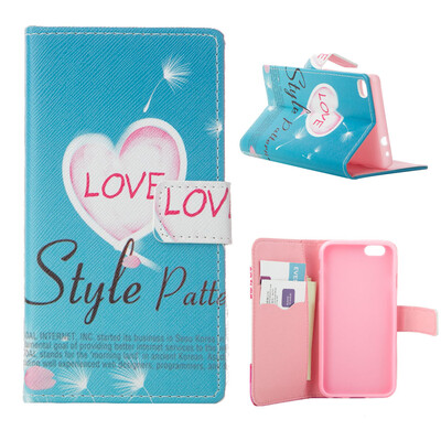

MOONCASE ЧЕХОЛ ДЛЯ Huawei Ascend P8 Flip PU Leather Fold Wallet Card Slot Kickstand Back [Pattern series] /a11