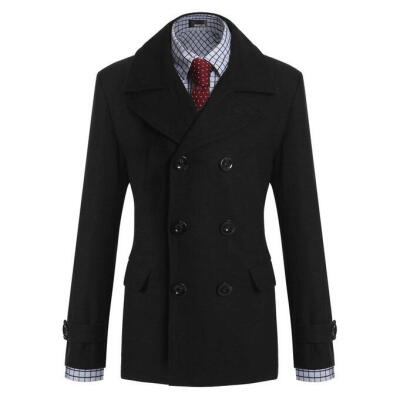 

Zogaa New Mens Wind Long Wool