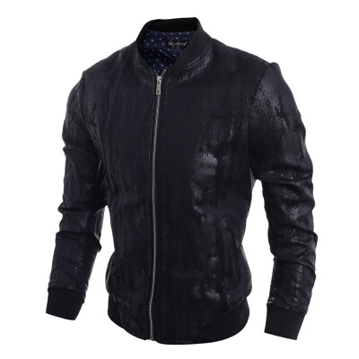 

Zogaa New Autumn Mens Jacket Casual Leather