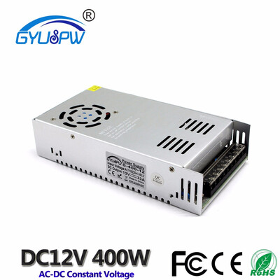 

Single Output Switch Power Supply DC12V for LED Strip Light Display 12V 33A 400W block Supply Transformer AC110V 220V to DC UPS