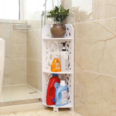 

Bingyou European Water Cube Corner Bathroom Rack Bathroom Corner Stand Floor Toilet Tripod Waterproof Washing Table Storage Stand 383121cm