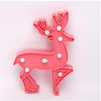 

Flamingo LOVE Star 3D Night Light LED Standing Lamp Snowflake Lights Luminaria Children Toys Home Wedding Decoration