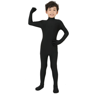 

Gesikai Kids Spandex Zentai Lycra Bodysuit Kids Zentai Suit Custom Second Skin Dancewers Halloween Costumes