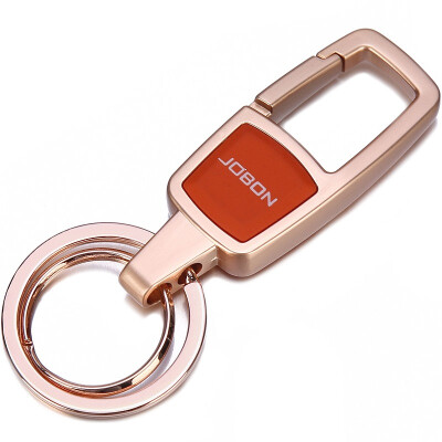 

【Jingdong Supermarket】 JOBON Zhongyin key chain ring car key chain chain mother ring spring waist hanging type ZB-061G rose gold