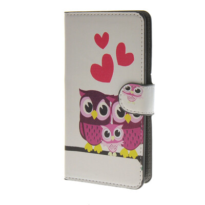 

MOONCASE Owl style Leather Side Flip Wallet Card Slot Stand Pouch чехол для Huawei Ascend Y635 a15