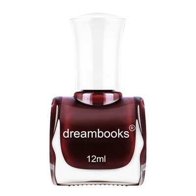 

DREAMBOOKS DB DCO-A06 wine red 12ml (water-based micro-light treatment of nail polish French raw materials quickly dry tasteless peelable dark red crimson