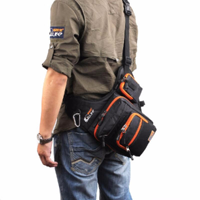 

32x39x12CM Fishing Bag Waterproof Canvas Fishing Reel Lure Tackle Bag Tool Bag