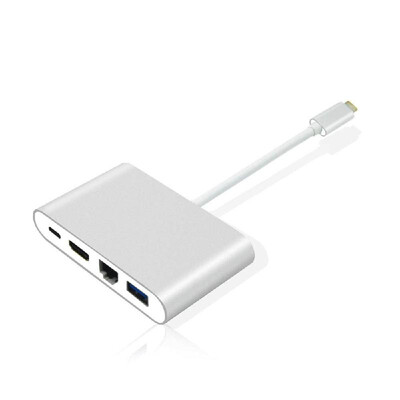 

USB Type-C Hub Multi-port Adapter USB 31 Type-C to HDMI USB30 RJ45 USB C Adapter USB31 PD Port 4K Type C Gigabit Ethnerne