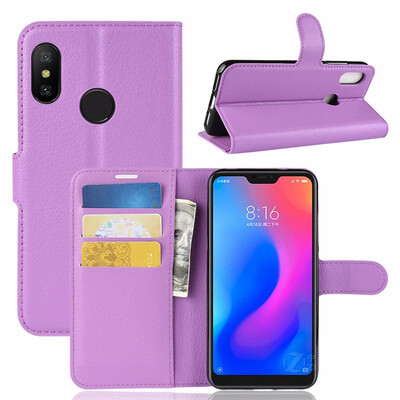 

for Xiaomi Mi A2 Lite WIERSS Wallet Phone Case for Xiaomi Redmi 6 Pro 3GB 4GB 32GB 64GB Flip Leather Cover Case Etui Fundas